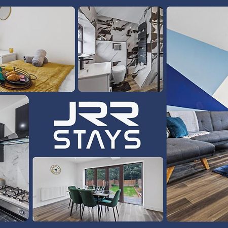 Walsall - 4 Bedroom House, Wi-Fi, Garden , Sleeps 8 - Jrr Stays Bescot Esterno foto